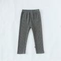 Baby Girl Leggings Spring Cotton 6 to 9 12 18 24 Months Dark Grey Toddler Girls Pants 0 to 1 2 3 4 5 6 7 8 Years Ribbed Trousers. 