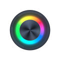Baseus AeQur 30 Air Wireless Bluetooth Speaker IPX5 Waterproof Portable Loudspeaker Music Stereo Outdoor Subwoofer Splash Proof Rechargeable Music Player with Colorful Ambient Light. 