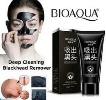 Bioaqua Bamboo Charcoal Black Remover Black Facial Mask - 60gm - Mask - Mask