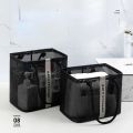 Large/small Shower Bag Portable Toiletry Bag Men's Dental Supplies Mesh Toiletry Bag Basket Women's Travel Storage Basket. 