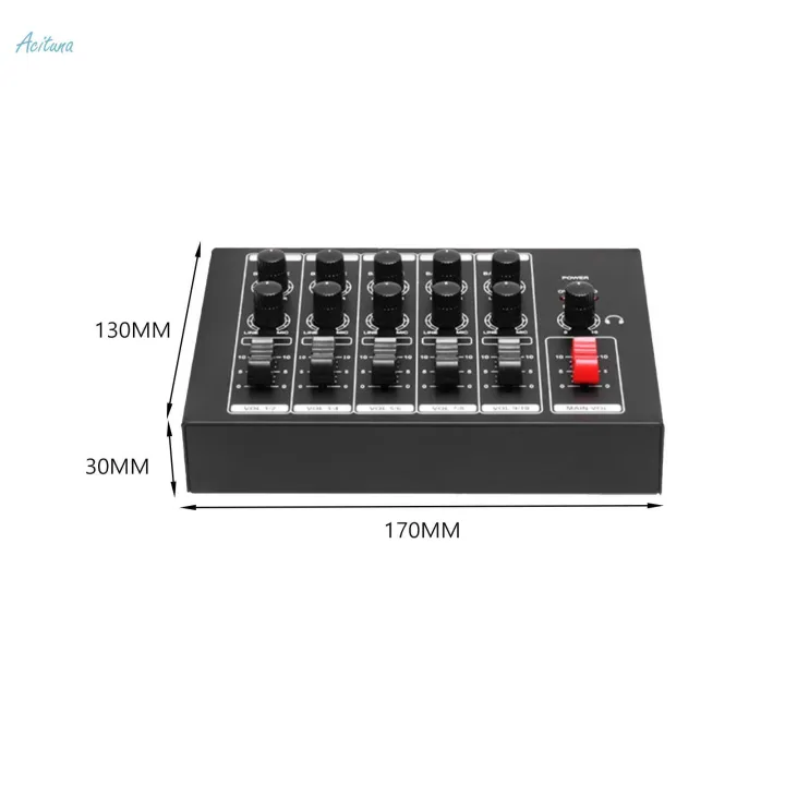 Mini%20Audio%20Mixer%20DC%209V%205%20in%201%20Out%20Stereo%20Mixer%20for%20Microphones%20Guitars%20Stage%20-%20Image%206