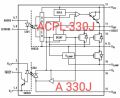 2Pcs New ACPL-330J Optocoupler, A 330J Optocoupler. 