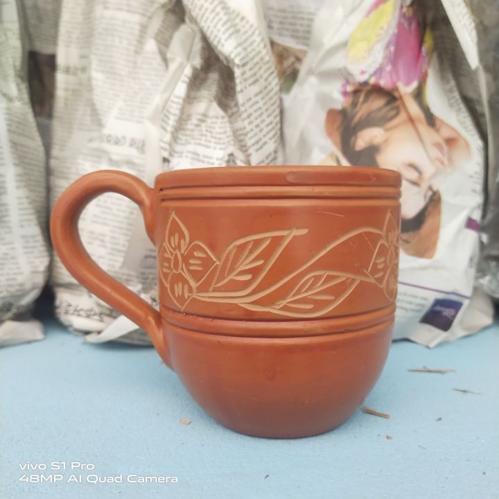 6%20pieces%20Clay%20tea%20cup%20and%20plate%20set%20matir%20tea%20cup%20matir%20ca%20cup%20strong%20-%20Image%203