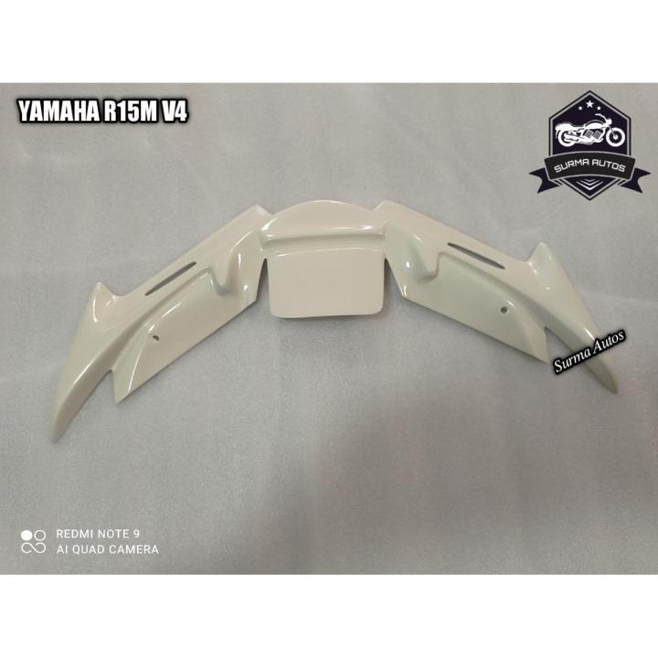 Motorcycle Front Winglet For YAMAHA R15M / R15 V4 Motorbike Long wings ...