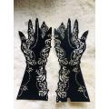 2 hand Mehedi Art mehedi sticker henna design. 