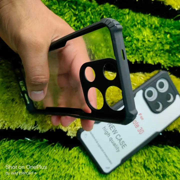 Infinix%20Note%2030%20/%20Infinix%20Note%2030%205G%20Back%20Cover%20ShockProof%20Airbinger%20Longlasting%20Clear%20Transparent%20Hard%20Case%20X6833B,%20X6716B%20-%20Image%206