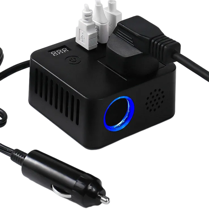 Car%20Inverter%20A/C%2012V/24V%20to%20D/C%20110V/220V%20Digital%20Display%20Car%20Power%20Adapter%20Auto%20Converter%20QC3.0%20Fast%20Charging%20Inverter%20Multi-Protection%20Car%20Charger%20Adapter%20Car%20D/C%20Power%20Home%20A/C%20Power%20Converter%20-%20Image%205