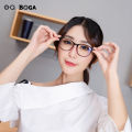 OQ BOGA 3 Colors Fashion Anti Blue Light Radiation Computer Glasses Women Men Eye Protection Plastic Oval Frame Eyewear.