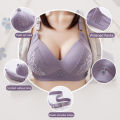 Women Bra Adjustable Strap Wire Free Three-line Buckle Lady Bra.