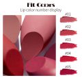 5 Colors Velvet Matte Lipstick Mini Capsule Design Waterproof Sweatproof Long-lasting Natural Non-fade Portable Cosmetics. 