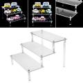 Clear Acrylic Display Riser Figure Model Car Desktop Display Showcase.