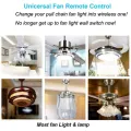 HAOEN Ceiling Fan Remote Control Kit, Small Size Universal Ceiling Fans Light Remote, Speed, Light & Timing Wireless Control. 