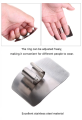 Finger Gurard Protect Food Knife Cut Vegetable Palm Rest Finger Protector Hand Guard -Shaped kitchen Tools.