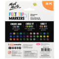 Mont Marte Kids Felt Tip Markers 36pc-Basic.
