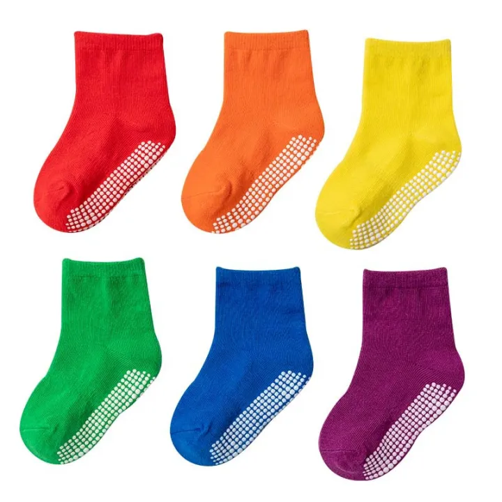 6%20Pairs/Lot%20Spring%20Autumn%20Kids%20Anti-slip%20Socks%20Solid%20Color%20Soft%20Breathable%20Cotton%20Babys%20Boat%20Socks%20Boys%20Girls%20Trampoline%20Socks%20-%20Image%202
