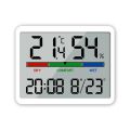 Magnetic LCD Digital Alarm Clock for Refrigerator Large Screen Date Temperature Humidity Display Wall Mounted Kitchen Clocks. 