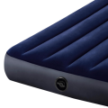 INTEX Dura-Beam Single Air Mattress (75x39x9 Inch) | Semi Double Portable Inflatable Bed with Flocked Comfort Surface | Best Guest Bed for Home, Camping, Outdoor Travel + FREE High-Power Electric Pumper. High Load Capacity 300 LBS + Comfortable Sleeping. 