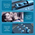 【FUPANG】8d HiFi Bluetooth 5.0 cvc8.0 noise stereo wireless TWS Bluetooth headset LED display headset dual headphones with case. 