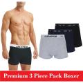 Pack of 3 Piece Cotton Boxer Underwear for Men - Under Wear For Men.
