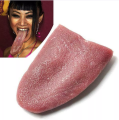 Silicone Realistic Fake Tongue Stretch Gag Joke Prank Magic Trick Scary Funny Toy. 