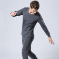 Mid Collar Long Johns Men's Thin Pure Half Turtleneck Thermal Underwear Male Inner Wear Bottoming Suit. 