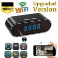 Full HD 1080P HD Wifi Clock Camera WIFI Control Concealed IR Night View Alarm Camcorder Digital Clock Video Camera. 