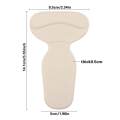 Heel GripsHeel Pads Shoe Cushion Liner Gel Inserts Insole Pads High Heel Cups Foot Care Back Heel Protector And Adjust Shoe Size For Men And Women.