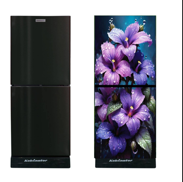 Fridge Wrapping Sticker – Premium Waterproof (Size: 60″ × 24″ inch)