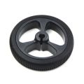 34mm Robotic N20 Wheel MiniQ 3PI 34mm D-Axis Shaft N20 Motor Wheel & Rubber Tire 34×6.5mm N20 Gear Motor Wheel 3V 6V 12V Low Speed SDT 3PI miniQ Car Wheel For N20 Motor. 