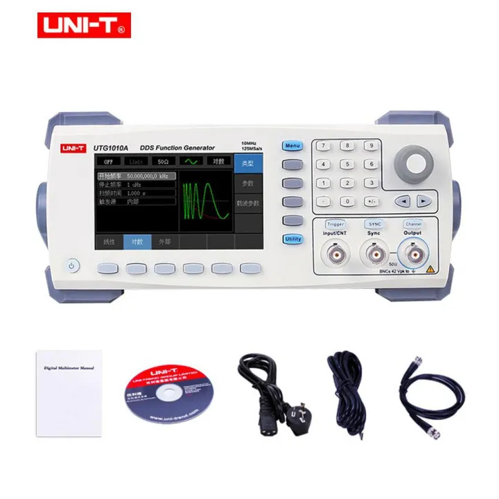 UNI-T UTG1010A Function/ Arbitrary Waveform Generator 10MHz 125MS/s 14 bits UTG1010A - Kings Trading
