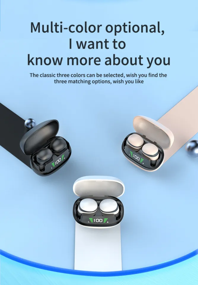 Lesson Invisible New Invisible High Sound Quality Wireless Bluetooth Headset Mini Ultra Sleep Noise Cancelling Work And On