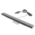 Wii Sensor Bar Wired Receivers IR Signal Ray USB Plug Replacement for Nitendo Tetuo.