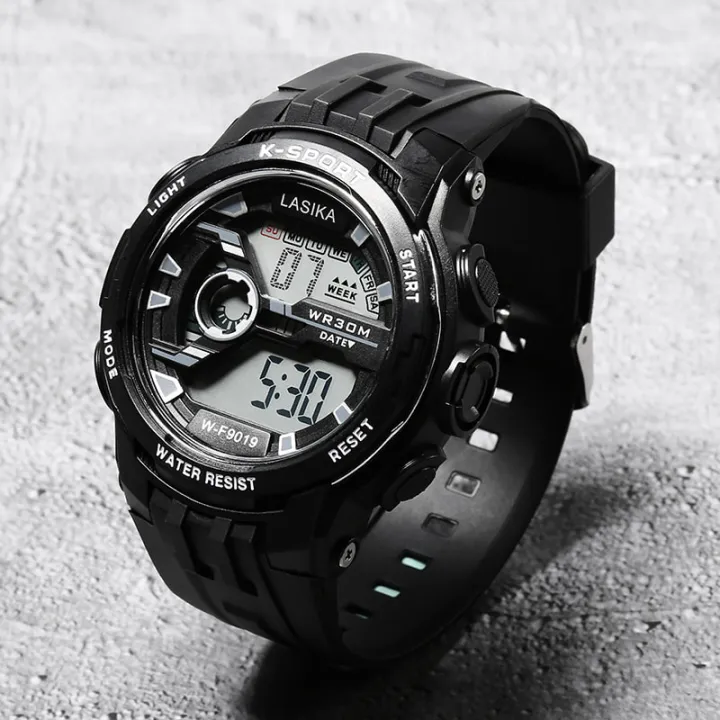 LASIKA%20W-H9019%20Water%20Resistance/%20Waterproof%20Silicon%20Digital%20Watch%20for%20Men%20-%20Image%202