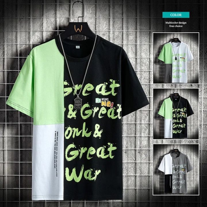 2024%20New%20Printed%20Synthetic%20Fabric%20Summer%20Men's%20Short%20Sleeve%20T-Shirt%20-%20Image%205