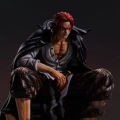 17cm One Piece Shanks Anime Figures Film Red Yonko Red Hair Shanks Action Figure PVC Statue Figurine Model Decoration Doll Toys.