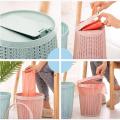 Automatic Change Bin Automatic Changing Garbage Bag Sanitary Bin Rattan Styled Toilet Dustbin Sundries Barrel Box Bottom Storage. 