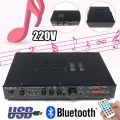 Sunbuck 220V 298BT 5Channel bluetooth HiFi Stereo Power Amplifier Audio Amp USB SD FM Car Home. 