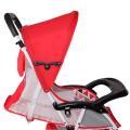 বেবি স্ট্রলার 711 প্রাম-লাল এবং নীল - baby car.