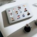 10/50Pcs Kpop Korean Team Stray Kids Stickers Luggage Laptop Fridge Bike Car Idol Decals Sticker Fans Toys for Phone Case.