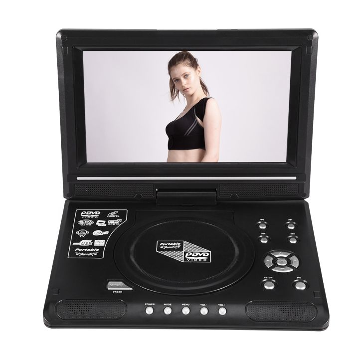 9.8 Inch Portable Mobile Dvd Support Sd Card/USB Port/Dvd Us Plug