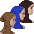 【beauty code store】Full Inner Hijab Cap Underscarf Neck Bonnet Hat. 