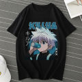 Anime Hunter X Killua Zoldyck T Shirts Men/women HXH T-shirt Casual Plus Size Streetwear Summer Men Clothing Tops.
