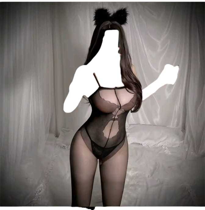 Body shocking Bodysuit Costumes Transparent Lace Women Dress
