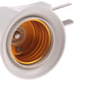 E27 Light Bulb Socket Holder Plug-in Adaptor Screw Base Lamp Wall US Plug. 