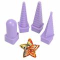 4pcs/set Paper Quilling Border Creation Craft DIY Tools Buddy Bobbin Tower Shape Quilled Tool.