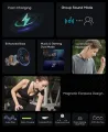 Wavefun Flex Pro 2024 Quick Charging Neckband Bluetooth Headphones V5.3 Earbuds Type C Music and Gaming Dual Mode TWS Group Mode Wireless Headphones Stereo Headset for Phone Xiaomi iPhone Android. 