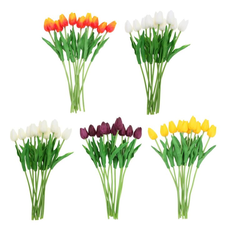 10pcs/lot%20PU%20single%20small%20silk%20Tulips%20Artificial%20Silk%20Tulips%20Flores%20Bouquets%20flowers%20for%20house%20Wedding%20decoration%20cheap%20Flower%20-%20Image%206