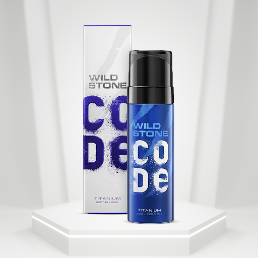 Wild Stone - Code Titanium Body Spray for Men - 120ml