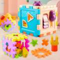 Preschool Shape Sorter Box Kids Shape Sorter Toys for Baby Birthday Gifts.