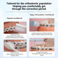 Pro Orthodontic Toothbrush For Braces Orthodontic Bristles Clean Toothbrush brave. 